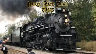 Riding Indiana Rail Experience&rsquo;s Fall Colors Steam Special pulled Nickel Plate Road #765!