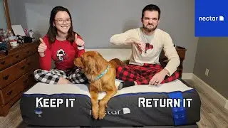 Nectar Mattress and Adjustable Bedframe 30 day couples review