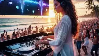 🎧 Live DJ at Beach Festival | Summer Party Vibes