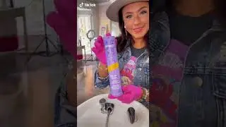 Amika Blonde App&eacute;tit Bust Your Brass Review | Amika Blonde Purple Shampoo #shorts #amika