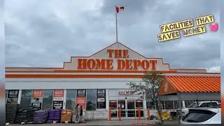 Vlog 106: The Home Depot, Canada | A place to BUY or to RENT | Facilities that save MONEY