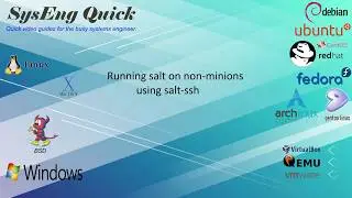 Minion-less salt with salt-ssh