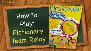 How to play Pictionary Team Relay