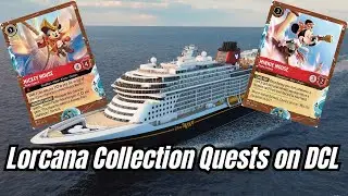 Disney Lorcana Events on the Cruise Line? | Collection Quests at Sea