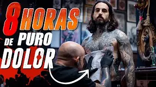 Me TATÚO una CATEDRAL GIGANTE al REVÉS en el ABDOMEN 💒
