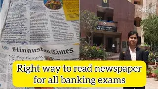 How to read English Newspapers for bank exams | News paper read ka sahi tarika by SBI PO and IBPS PO