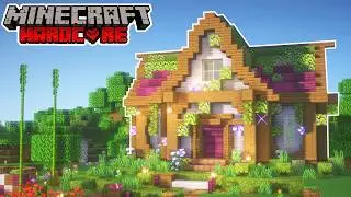 A Dream Library for my Villagers 🌷 Minecraft Hardcore