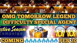 Pes 20 Mobile OMG Tomorrows Upcoming Legend Difficulty Agent And More Gifts