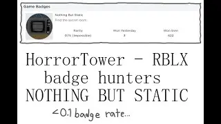 BH: NOTHING BUT STATIC