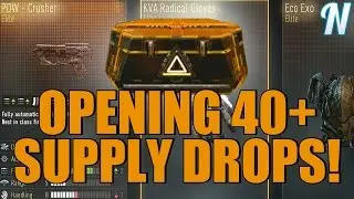 Advanced Warfare: Opening 40+ Advanced Supply Drops! TONS OF ELITES (Hunting Royalty/SAC3 Variants)