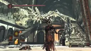 DARK SOULS&trade; II skeleton dragon