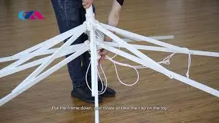 How to Set Up a 10ft Round Market Umbrellas