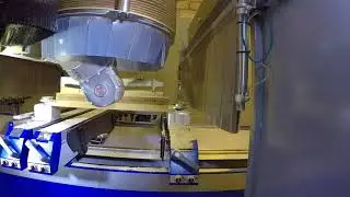 CNC Machine Shaping a Custom Wooden Chair Leg