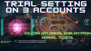 Tutorial to get Primal Emblem from 4 Normal POG Tickets