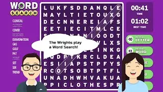 The Wrights play - A word search