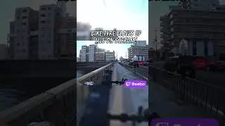 My bike tire BLOWS UP live on stream!