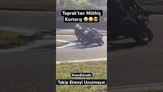 Toprak'tan M&uuml;thiş Kurtarış! #toprakrazgatlıoğlu #tr54 #toprakrazgatlioglu #knn54 #motor #motosiklet