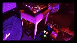 Behringer RD-8, Boss SY-1, TC Electronic Dittox2 jam