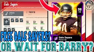 FREE LTD UL GALE SAYERS OR WAIT FOR UL BARRY SANDERS? I OPEN PACKS TOO! [MADDEN 20 ULTIMATE TEAM]