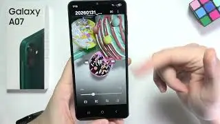 Samsung A07: How to Edit Slow Motion Video
