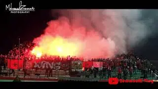 كراكاج جماهير الوداد البيضاوي ضد اتحاد العاصمة - بملعب تشاكر بالبليدة
