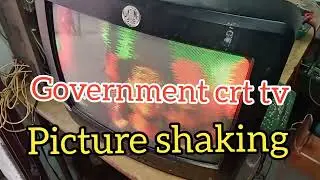 government CRT picture shaking problem @MANOAUDIO