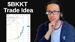 Trade Idea | How to trade BKKT. $BKKT Crypto Derivative Stock.