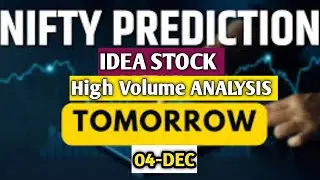 NIFTY Prediction for Tomorrow: IDEA Stock High Volume Analysis