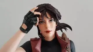 Head sculpt statue 1/4 claire redfield green leaf studio resident evil . No sideshow no hot toys