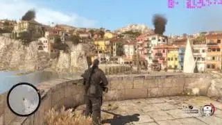 Sniper Elite 4 PC | Bitanti Village | GTX 980 FPS Overlays With MSI Afterburner