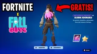 RECOMPENSA GRATIS EN FORTNITE! FORTNITE X FALL GUYS!