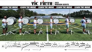 LEARN THE MUSIC | 2023 Madison Scouts Bass Line | PART 1