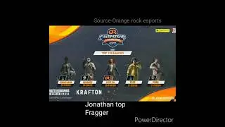 Top fragger of orange rock esports 😍 | Jonathan zgod and punkk 😍