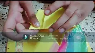 How to make paper folding smart phone stand