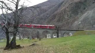 Suisse - Grisons - Brusio - Viaduc H&eacute;lico&iuml;dal - D&eacute;cembre 2025