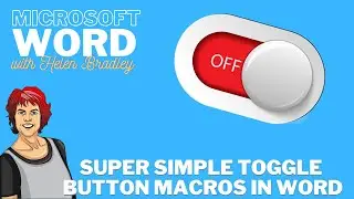 Word Productivity: One-Line Macro to Toggle a Setting - Fast & Easy