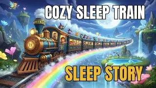 🚆 The Most CALMING Rainy Train Sleep Story 😴