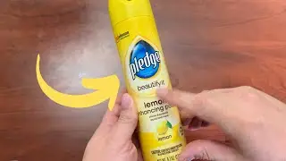 Lemon pledge polishing / enhancement spray review