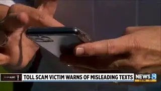 Toll scam victim warns of misleading texts