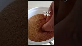 Ginger skin + Tulsi powder healthy Tea | store in fridge | #shorts