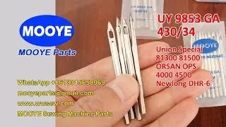 UY 9853 GA 430/34 MOOYE Needle Top Quality for FIBCs Bag Jumbo Bag Bulk Bag Big Bag Sewing Machine