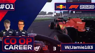 НОВАЯ СЕРИЯ! F1 2020 Red Bull COOP, карьера №1, Гран-при Австралии с Jamie183