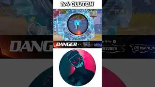 HYDRA DANGER 🐉 1v4 CLUTCH 🔥 #shorts #bgmi #pubgmobile #1vs4clutch #shortvideo #danger #hydadanger