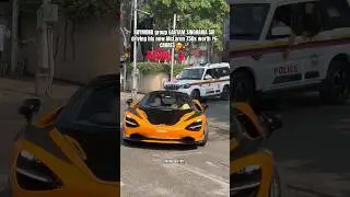 RAYMOND group GAUTAM SINGHANIA SIR driving his new McLaren 750s #raymond #driving #supercar #sorts