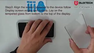 Note 8 Full Glue Glass installing | Dlix