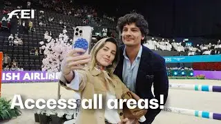 Behind the scenes of the Longines FEI Jumping World Cup Final 2025 🍿👀 | RIDE presented by Longines