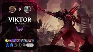 Viktor Top vs Tryndamere - EUW Master Patch 13.6