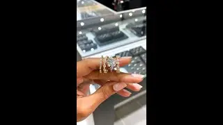 Round Three-Stone Engagement Ring and Band Pairings