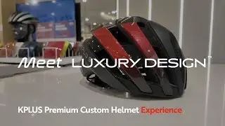 KPLUS｜Luxury Design 奢華訂製介紹｜打造獨一無二的專屬安全帽#kplushelmet #kplus #AURA #cycling #客製化 #亞洲頭盔第一品牌
