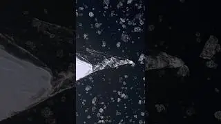 The river of ICE #aerialvideo #cinematicvideo #wintervibes #dji #winterwonderland